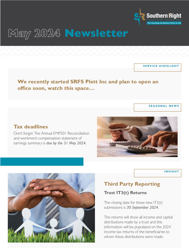 May Newsletter
