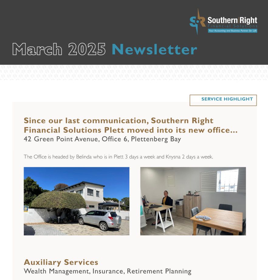 May Newsletter